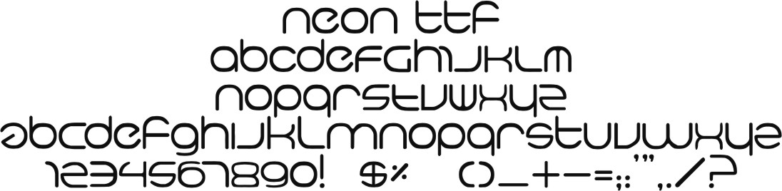 Neon ttf