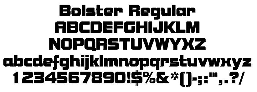 Bolster Regular
